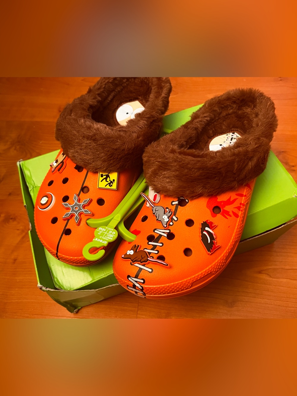 Unisex South Park crocs men’s 9 women’s 11 new with box